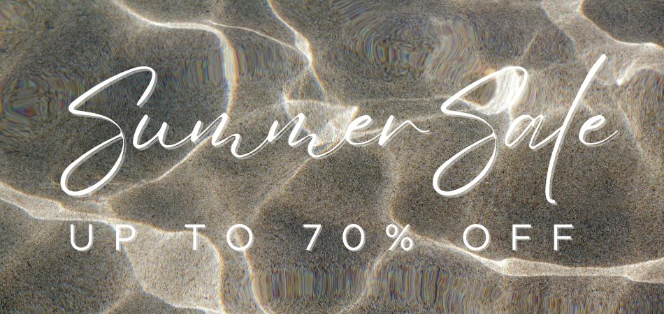 Up to 50% off Summer Sale